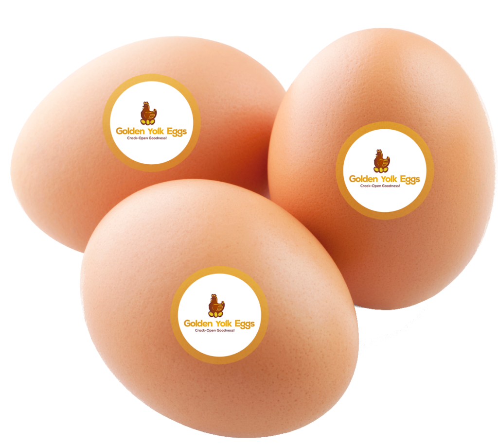 golden yolk eggs